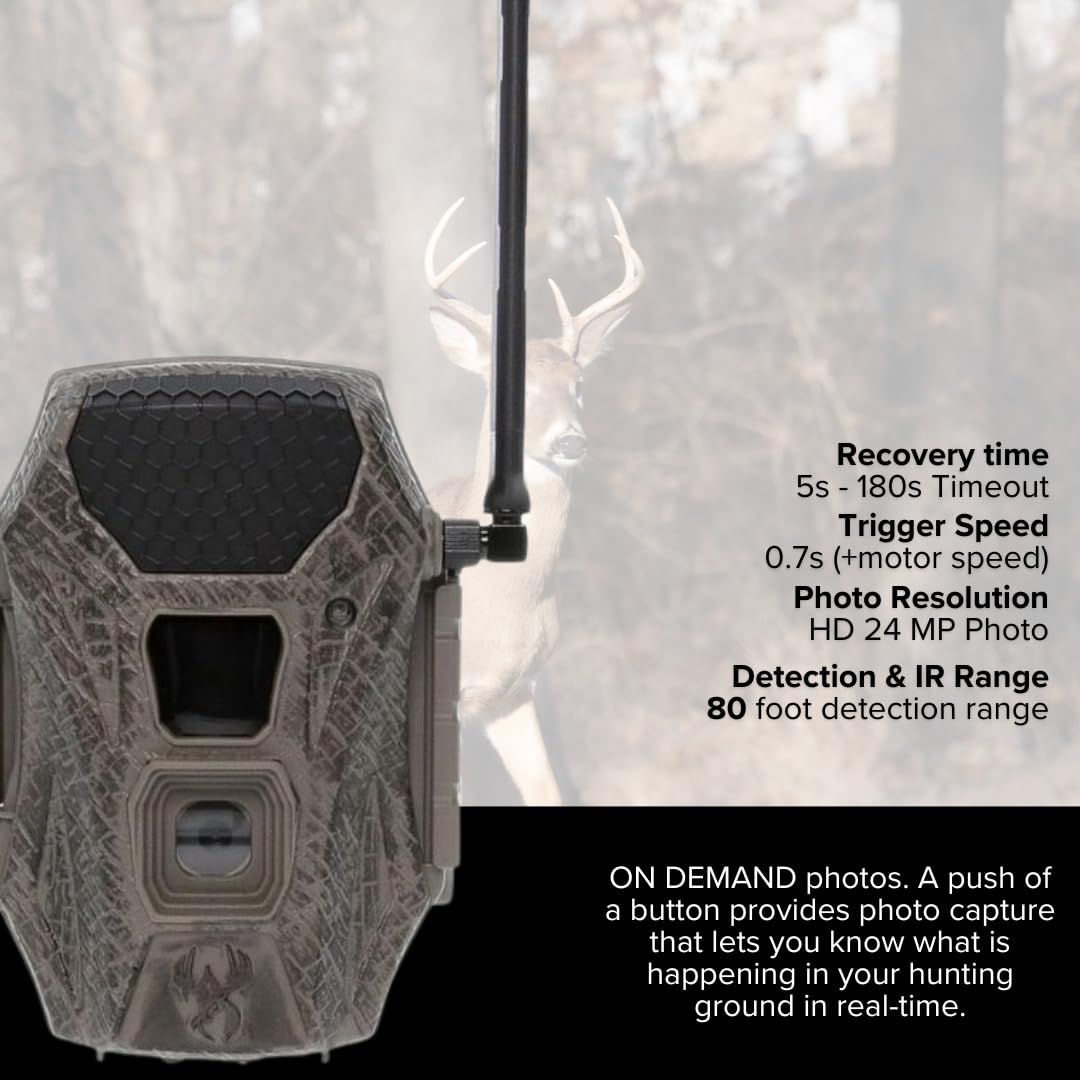 Wildgame Innovations Terra Cell XT 24MP Cellular Dual Network Trail Camera with 21 LEDs Bundle with 32GB Ultra SDHC UHS-I Memory Card and 4-in-1 USB Card Reader (Black) (3 Items)
