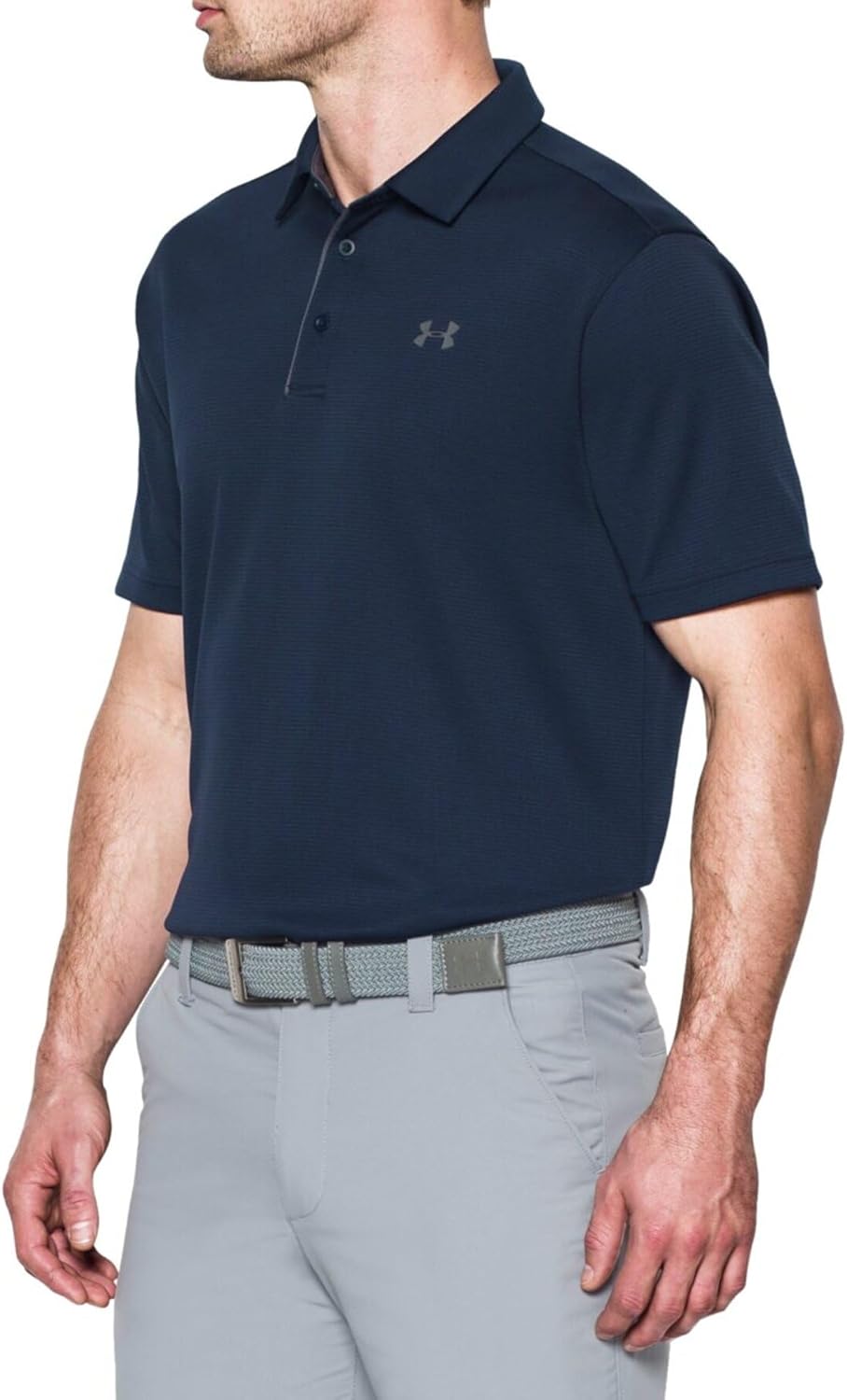 Men's Tech Golf Polo by Under Armour - Moisture-Wicking Fabric | Lightweight & Comfortable Fit