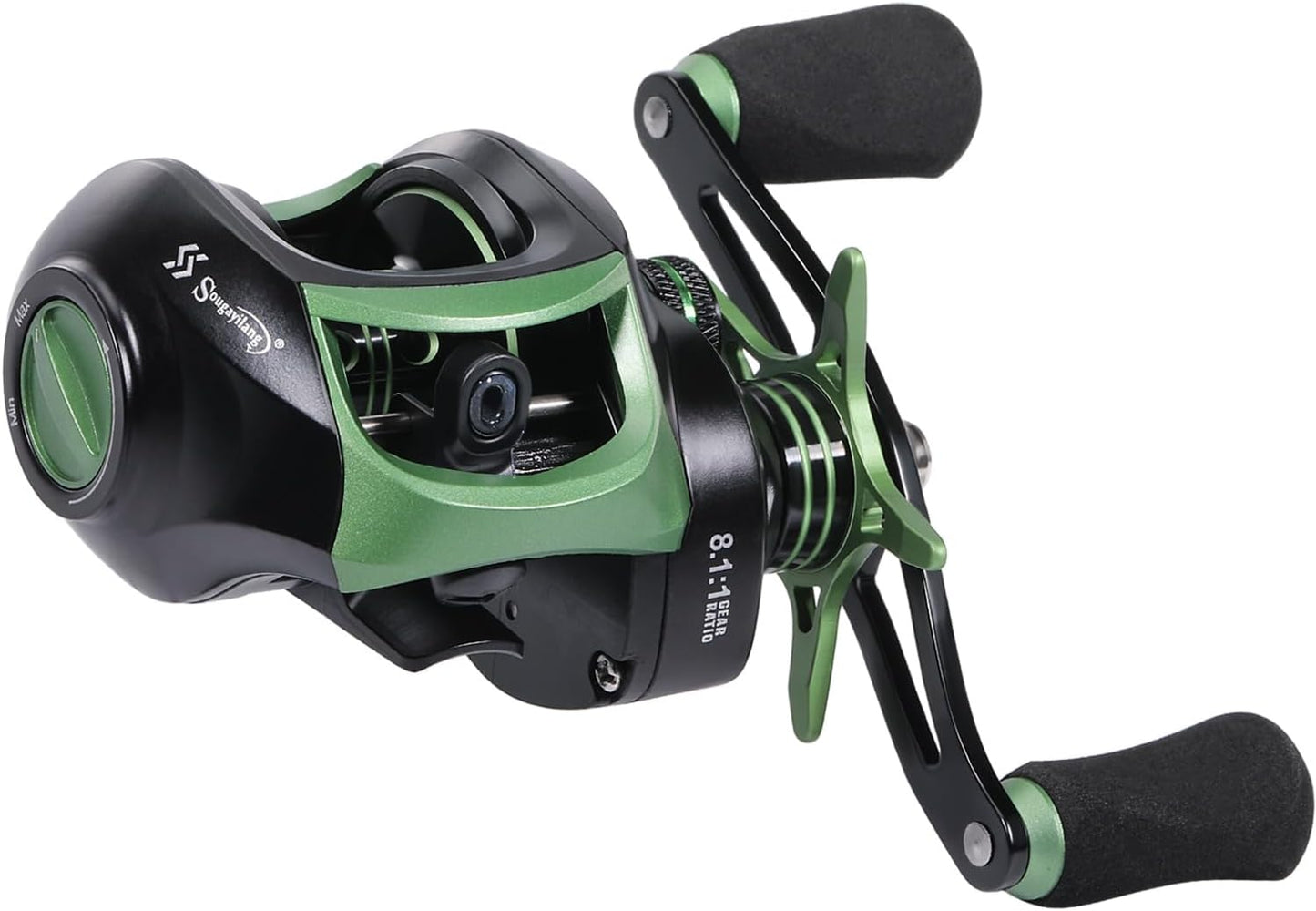 Sougayilang Baitcasting Fishing Reel - 9+1BB with Magnetic Braking System | Smooth Performance & Durability