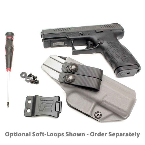 Tulster IWB Profile Kydex Holster in Right Hand fits: Taurus PT111 G2 / G2c | Inside The Waistband Appendix Concealed Carry