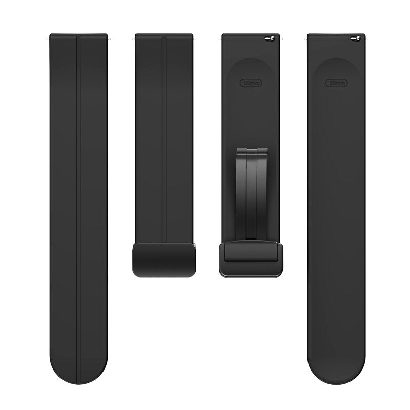 Compatible for Amazfit Bip 5 Band, Lamshaw 22mm Soft Silicone Magnetic Buckle Sport Wristband Replacement Straps Compatible for Amazfit Balance / Bip 5 / Cheetah Pro / Cheetah / GTR 47mm / GTR 2 / GTR