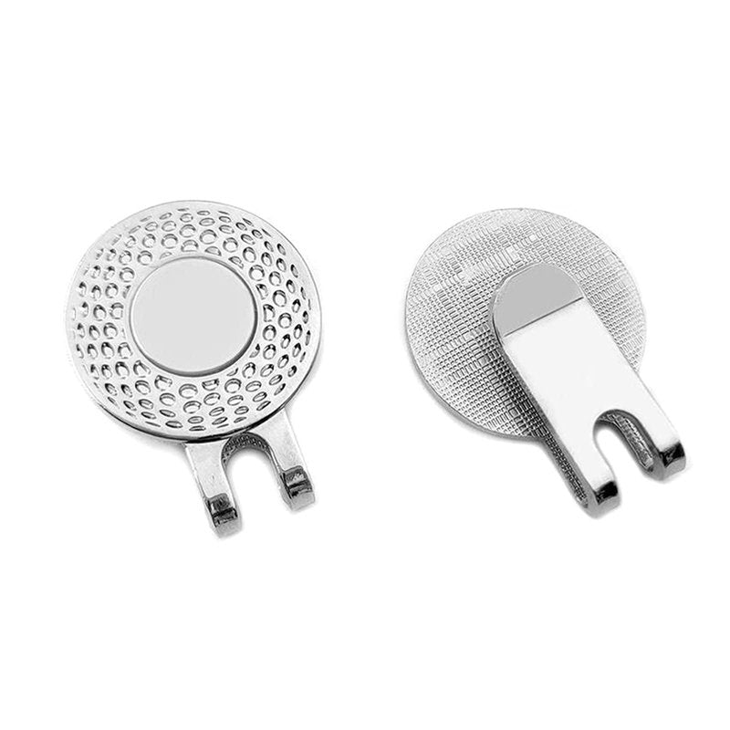 Kolorspun Golf Ball Marker with Magnetic Hat Clip (Beard Skull)