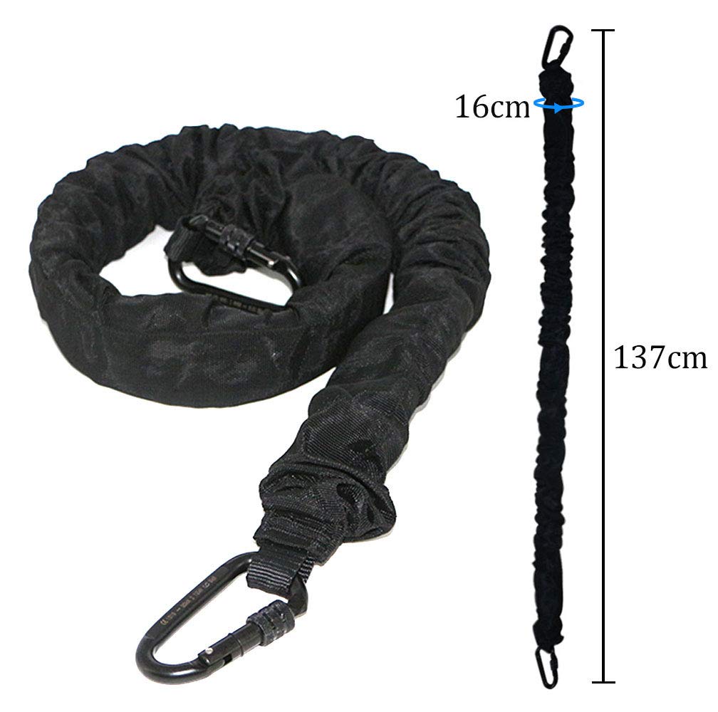 DASKING Pro Yoga Resistance Band - Heavy Duty Bungee Cord for Home Gym, Pilates & Agility Training(Weight Class-4)