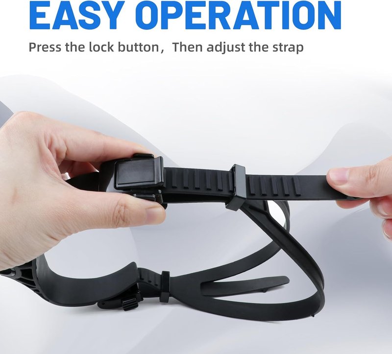 Adult Lap Swim Snorkel - Perfect for Training & Snorkeling | Adjustable Fit