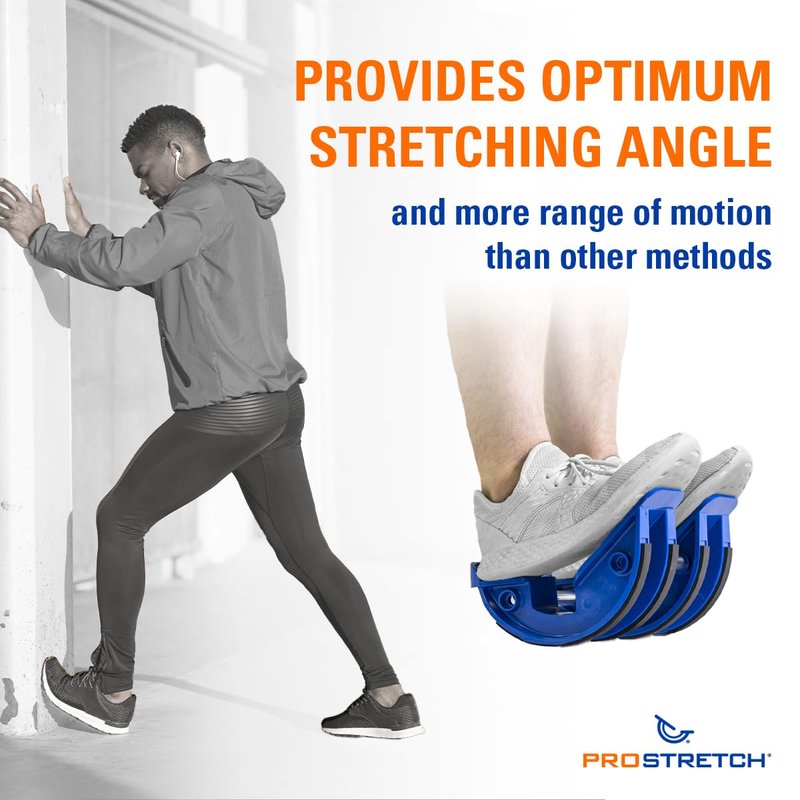 ProStretch Double Original Calf Stretcher, Dual Foot Rocker for Plantar Fasciitis, Achilles Tendonitis, and Tight Calves