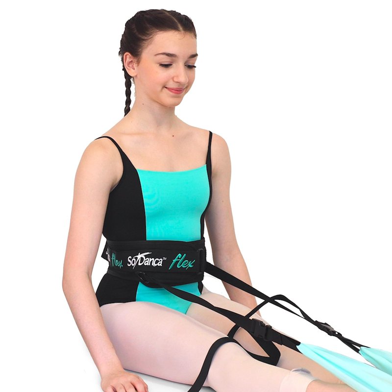 So Danca Flex Band AC30 | Hands-Free Dance Stretching and Strengthening Device for Foot, Ankle & Turnout Training | Adjustable Resistance Bands