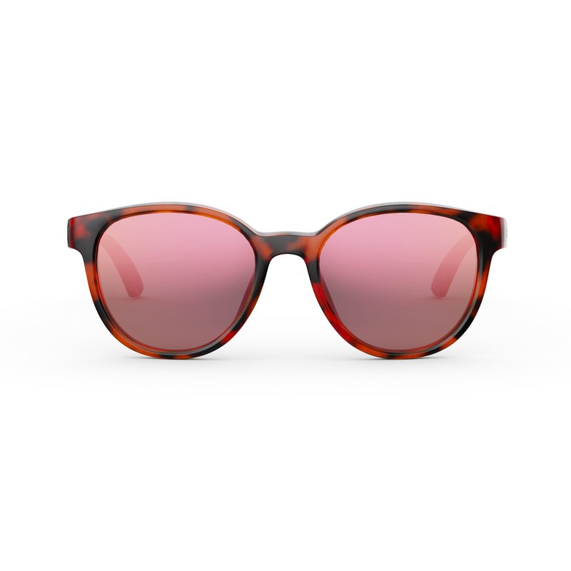 Rheos Wyecreeks Floating Polarized Sunglasses | 100% UV Protection | Boating & Fishing | Water Sport | Anti-Glare | Mens & Womens (Tortoise | Rose)