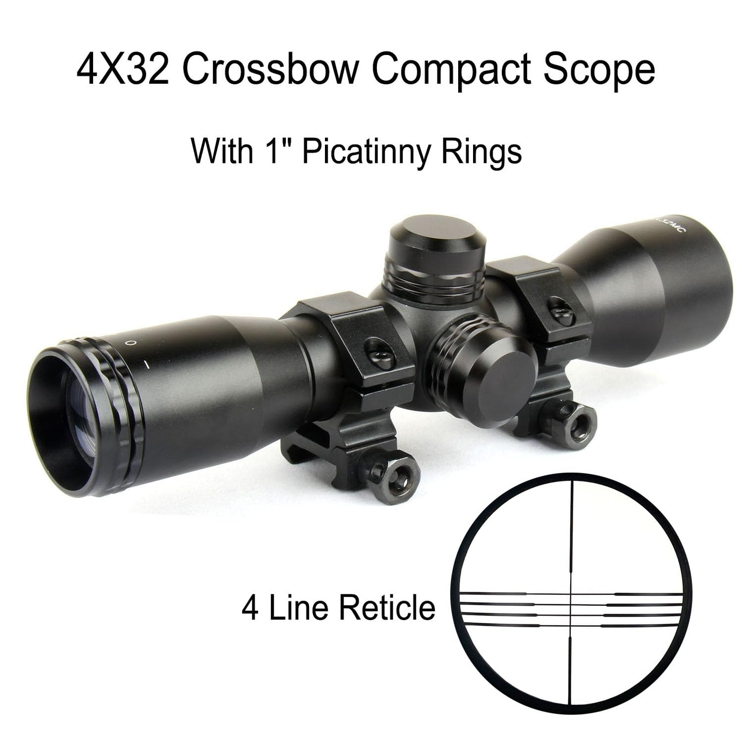 TACFUN 4X32 Crossbow Compact Scope