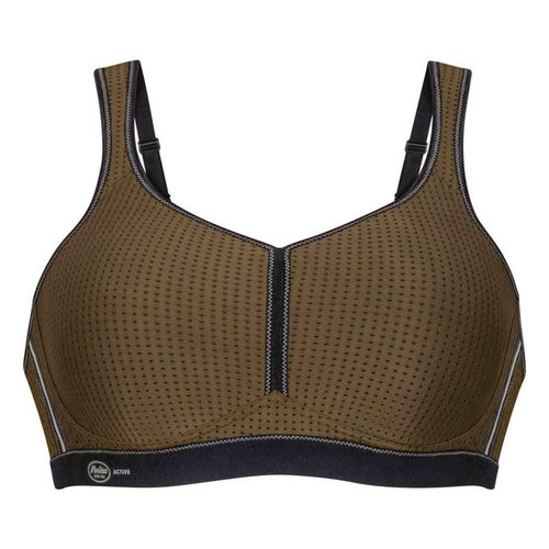 Anita Performance Sports Bra Maximum Support Dark Olive/Black 32C