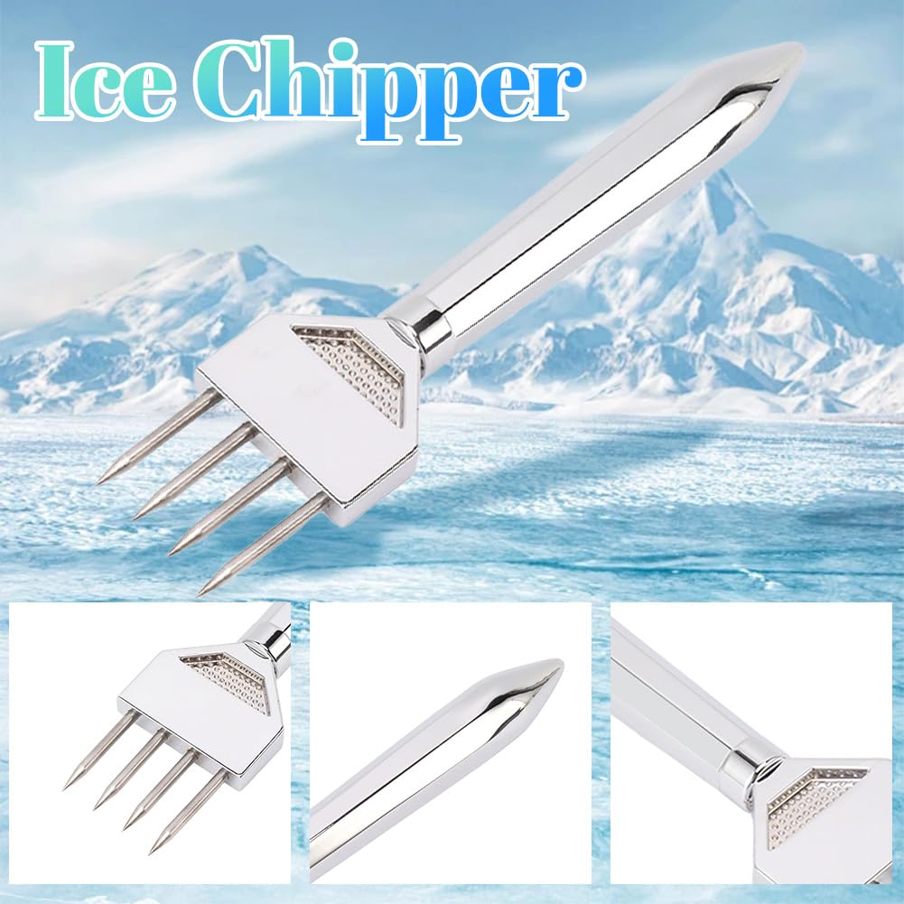 Glomora Bartender Ice Pick, Bartender Ice Crusher, Easy Manual Operation for Kitchen, Bars, and Freezer (8.5 Inch)