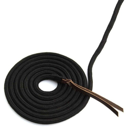 Professional's Choice Clinician Halter 15' Nylon Lea, Color: Black, Size: 15' (HRC-BLA)