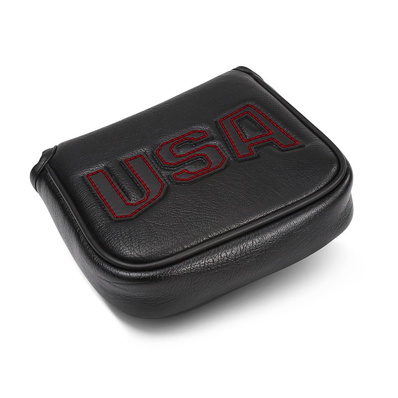 GonaFit USA Magnetic Closure Golf Mallet Putter Head Cover for Taylormade Odyssey Scotty Cameron Ping, Durable and Light-Weighted Mallet Putter Headcover