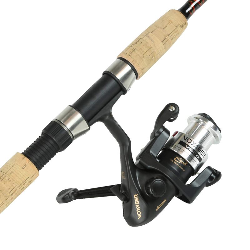 Okuma Voyager Spinning Freshwater Travel Kit, VS-605-20, Blue