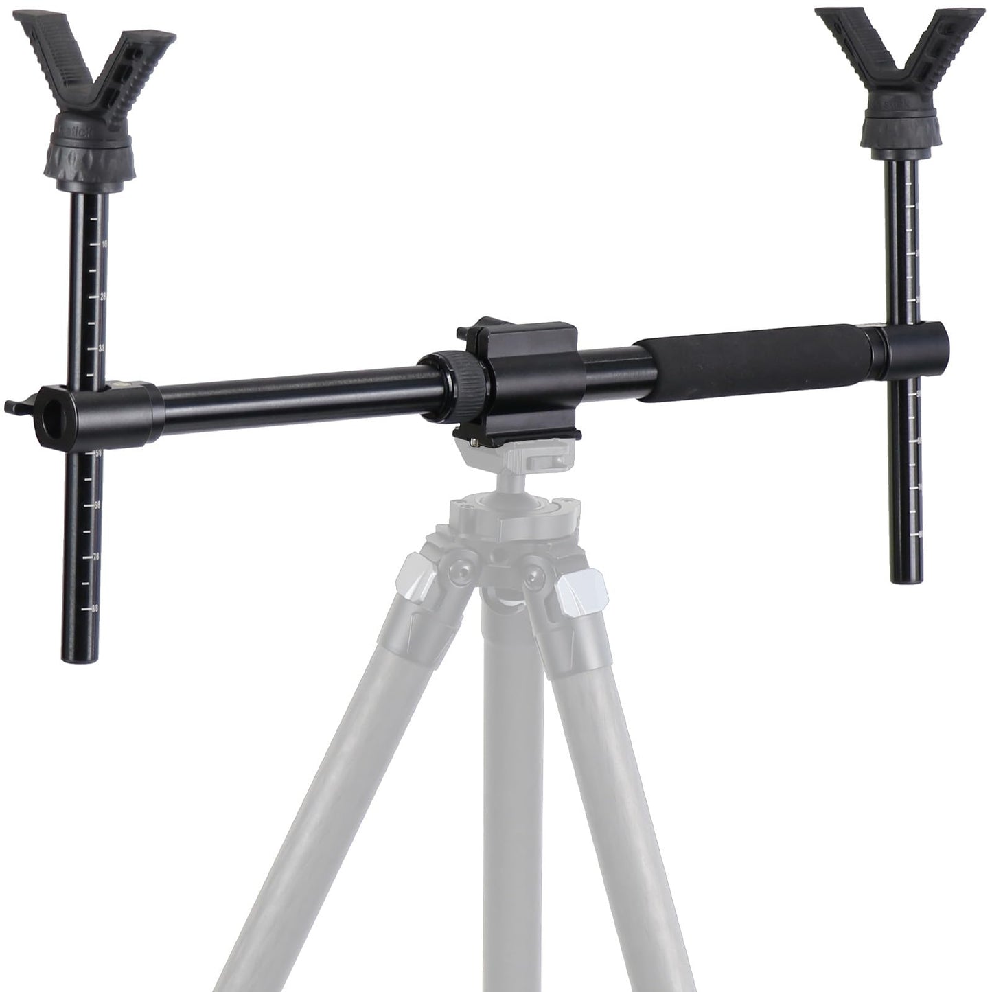 HUNTPAL Gun Rifle Shooting Rest, Aluminum Frame with Dual V Yoke Head