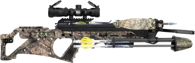 Excalibur Suppressor Extreme Micro Series Crossbow - Lightweight & Accurate | Includes Scope, 4 Arrows & Quiver