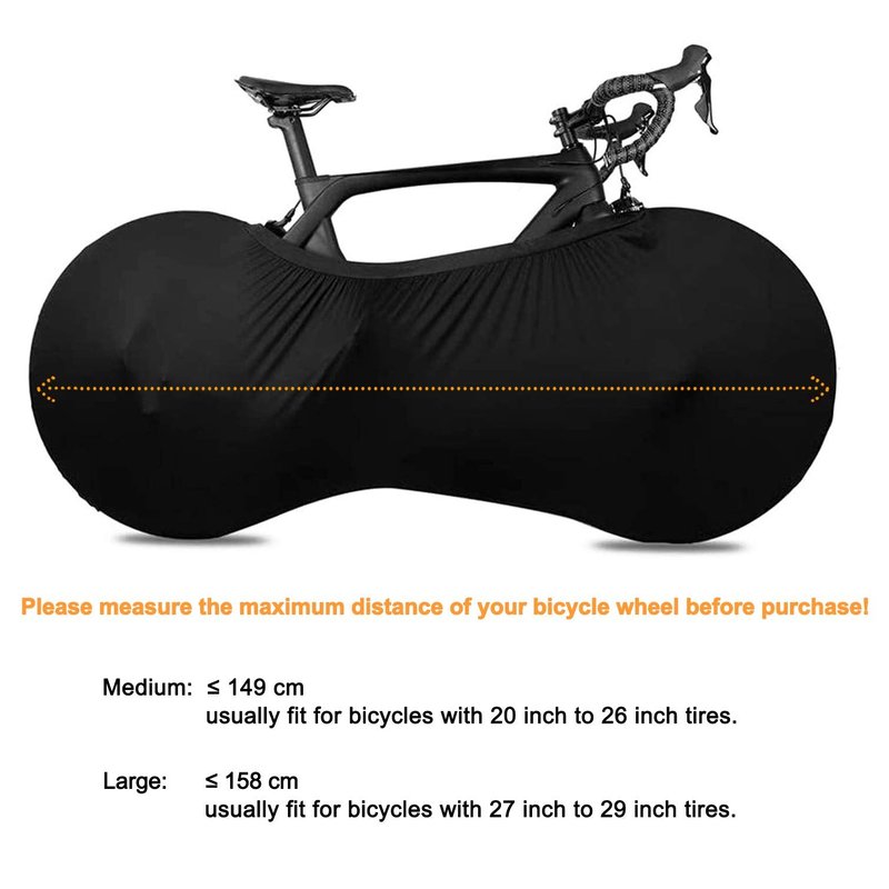 MOTLTECH Bike Wheel Cover Indoor Dust-Proof and High Elasticity Bicycle Wheel Bag
