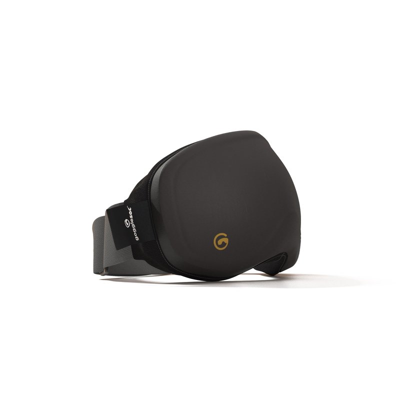GOGGLESOC Pro Microfiber Protective Goggle Cover, Black