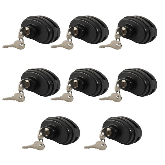 Fancemot 8 Packs Gun Trigger Lock with Keys, Gun Lock for Firearms Rifles, Shotgun, Handgun, Pistol Accessories