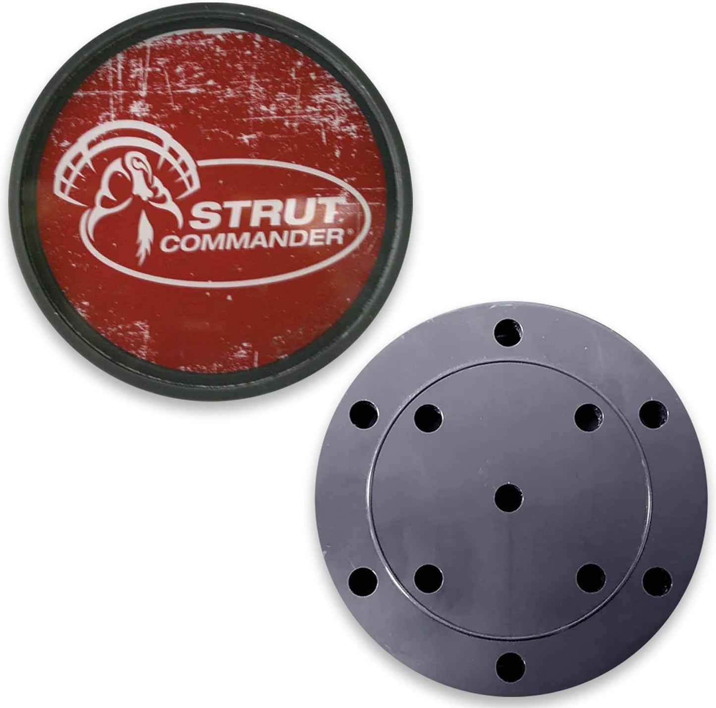 Turkey Pot Call - STRUT COMMANDER Slate & Cherry Scratch Call for Realistic Sound | Perfect for Hunters