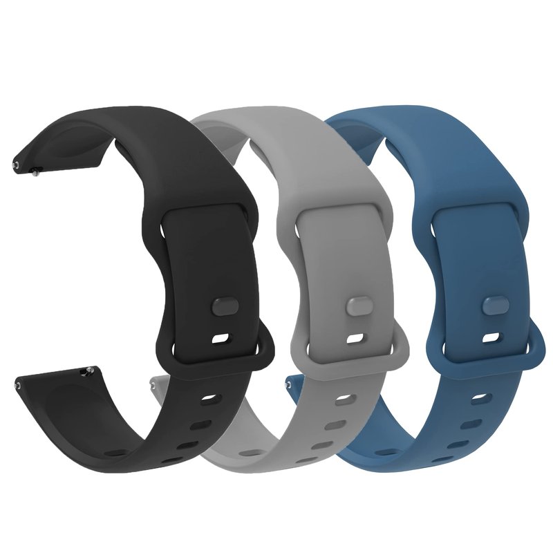 Lamshaw Compatible with CMF Watch 3 Pro Smartwatch Band, 22mm Quick Release Classic Watch Bands Soft Silicone Bands Bracelet Sports Strap Compatible with CMF Watch Pro 1, 2, 3 Pro Smartwatch