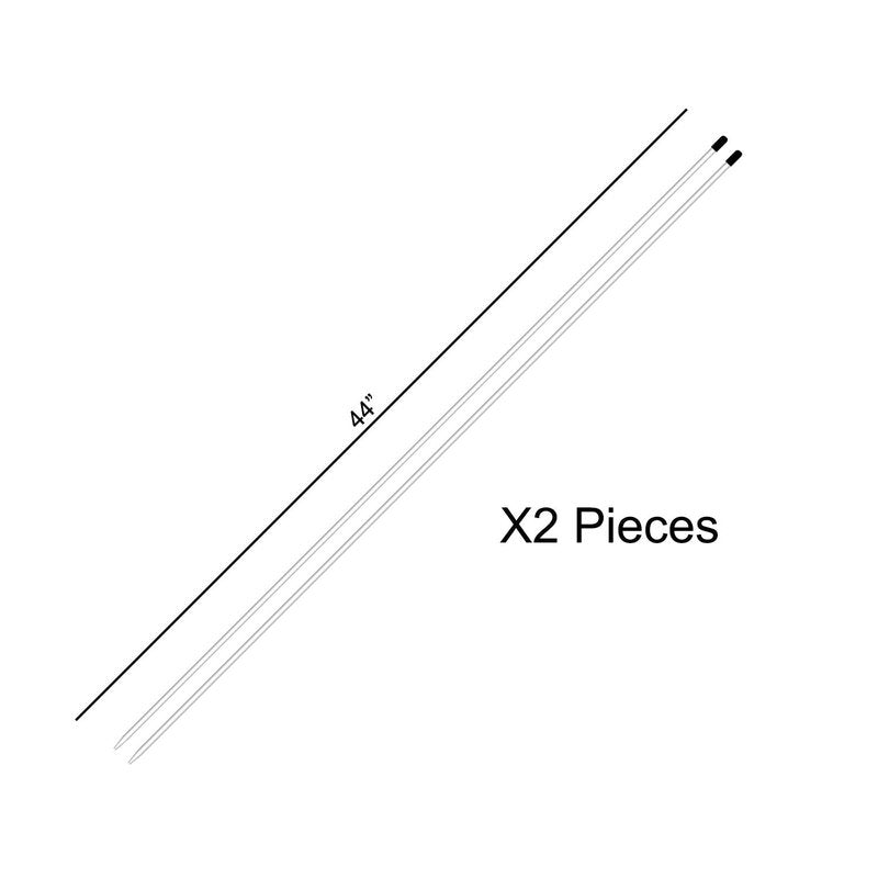 MVP Sport Golf Alignment Rods (MorodZ) Training Aid 2-Pack (White)