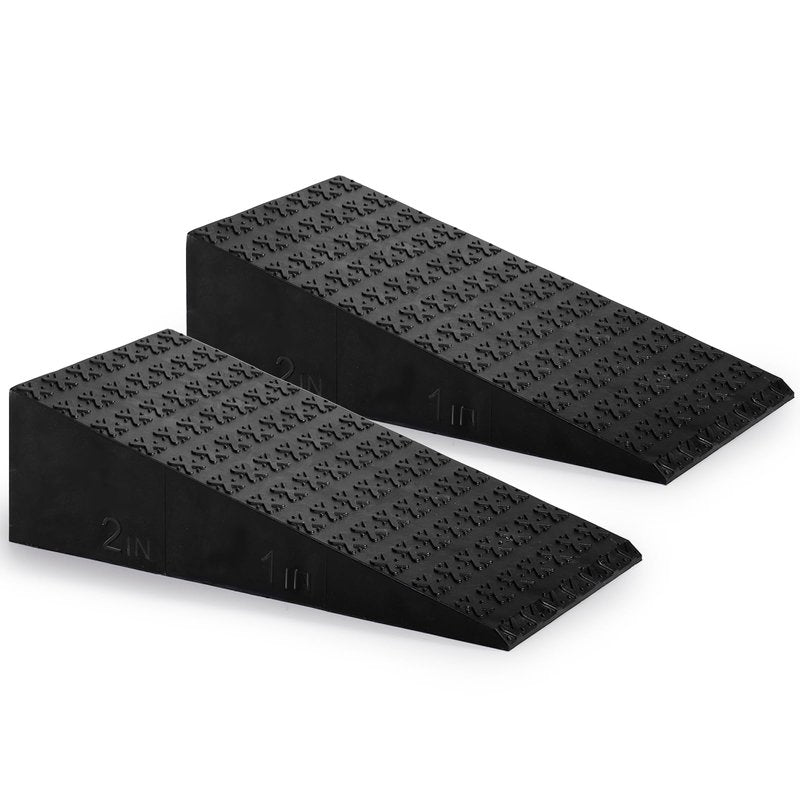 Yarlung 2 Pack Squat Wedge Block, Non-Slip Slant Board for Heel Elevated Squat, Calf Stretch, Home Gym, Enhance Mobility and Strength Performance