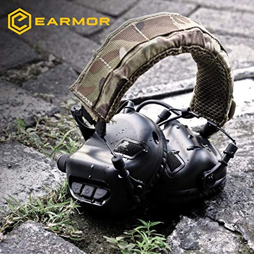 OPSMEN Headband Advanced Modular Headset Cover Fit for All General Tactical Earmuffs Accessories Upgrade Bags Case A-TACS IX