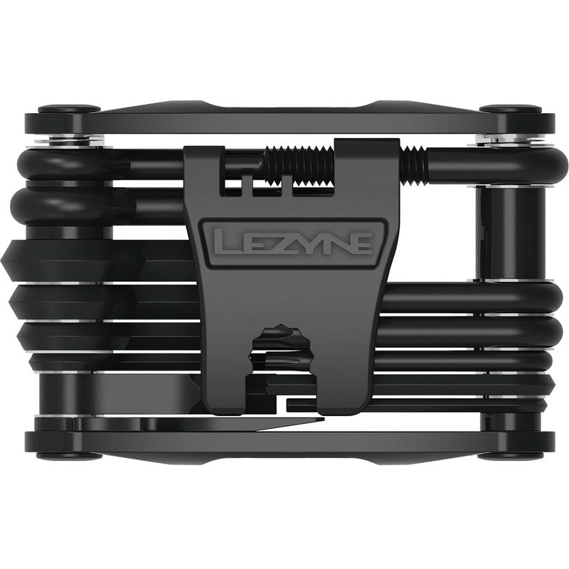 LEZYNE RAP II Bicycle Multi-Tool 24, Anti-Corrosion Bits, Hex 2/2.5/3/4/5/6/8mm, T10/T25/T30, Phillips, Flathead, Chain Breaker, Compact Bike Tool
