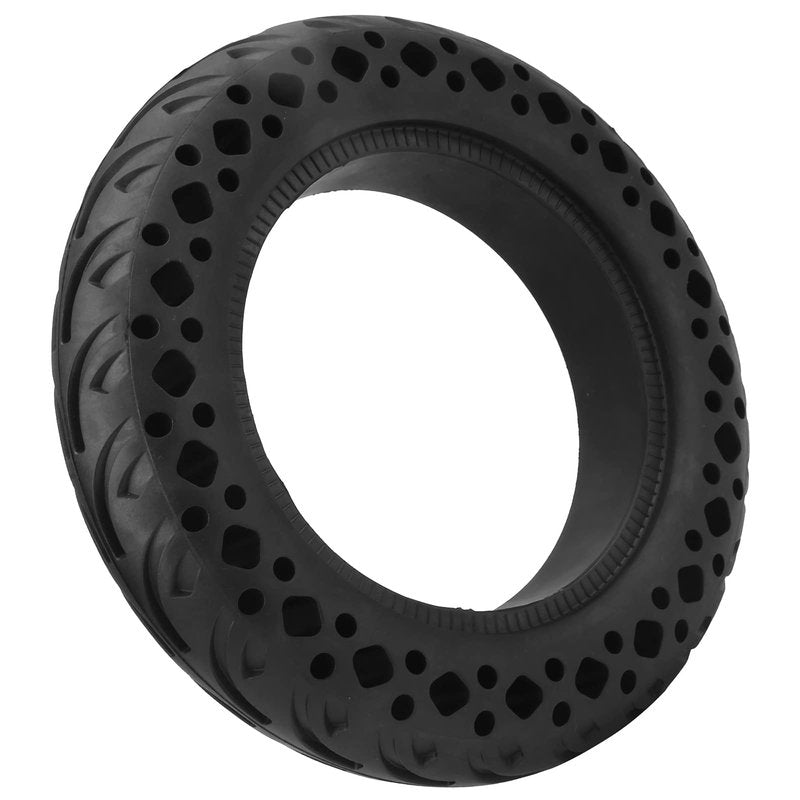 Scooter Explosion-Proof Solid Tires, 10x2.0in Shock-Absorbing Tires Replacement for Electric Scooters Wheel