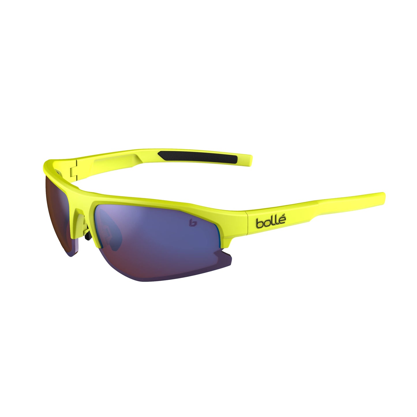 Bollé - BOLT 2.0, Acid Yellow Matte, Brown Blue, Medium, Sunglasses, Unisex, Adult
