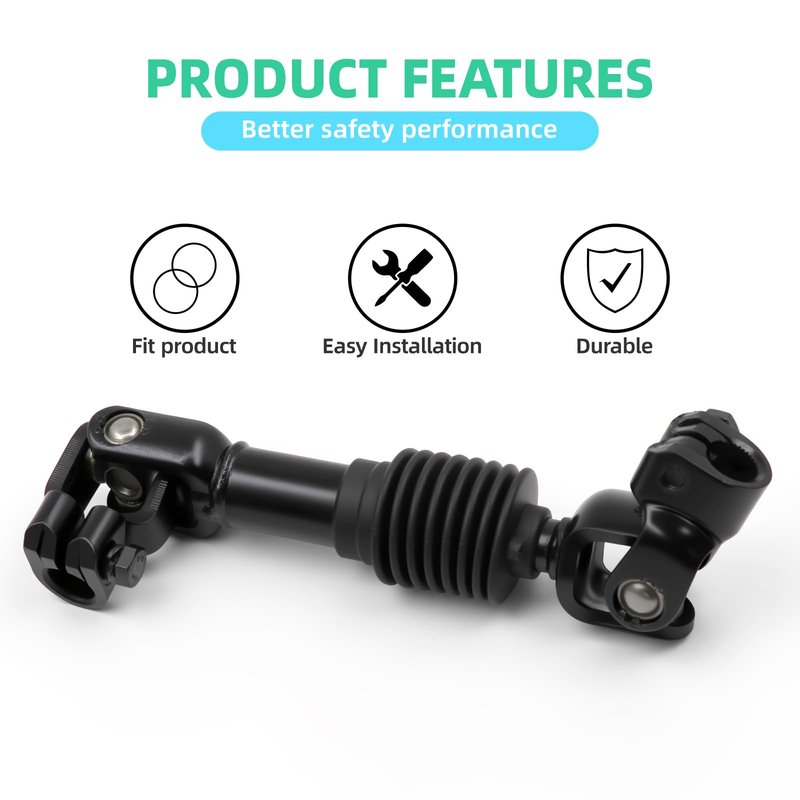Golf Cart Intermediate Steering Shaft Assembly Joint for EZGO TXT 2001-Up Models OEM 70580-G01