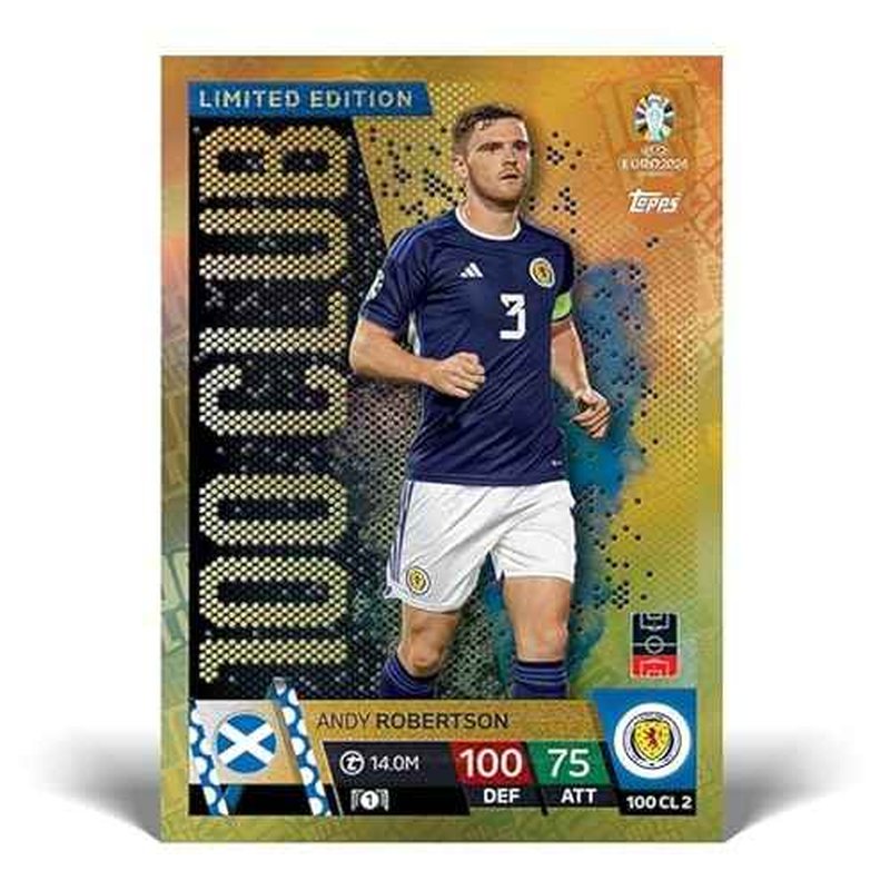 Topps Match Attax Euro 2024 Booster Box (36 Packs) 432 Cards