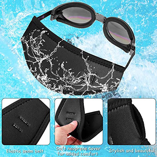 Weewooday 2 Pieces Mask Strap Cover Diving Cover Soft Non Slip Swimming Mask Slap Cover for Dive and Snorkel Masks Water Sports