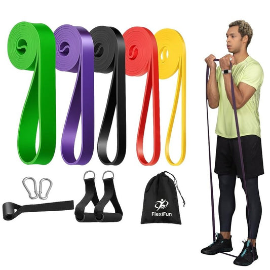 Resistance Band Set, Designed for All Types of Workouts for Men and Women, Ideal for Both Beginners and Advanced Athletes