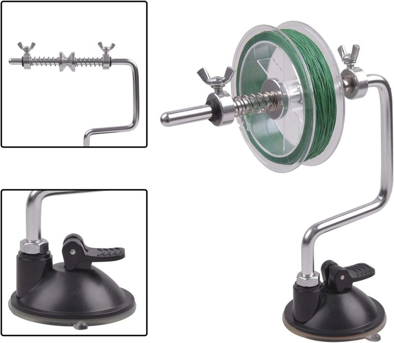 Fishing Line Spooler Winder - Adjustable Spooling Station for Spinning & Casting Reels | Durable Design