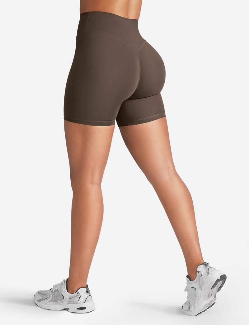 YEOREO Women's High Waist Biker Shorts - SoftHue Tummy Control | 3.6"/4.5"/6" Sizes for Yoga & Gym