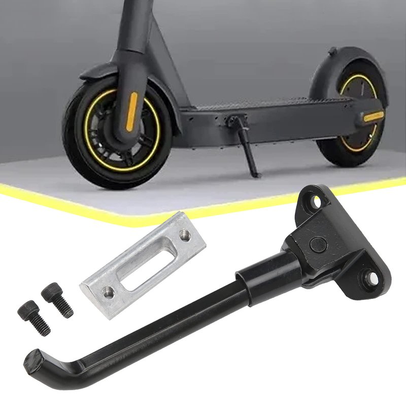 RiToEasysports Scooter Kickstand,18cm Extended Parking Stand Support Feet Holder Compatible with G30 Electric Scooter