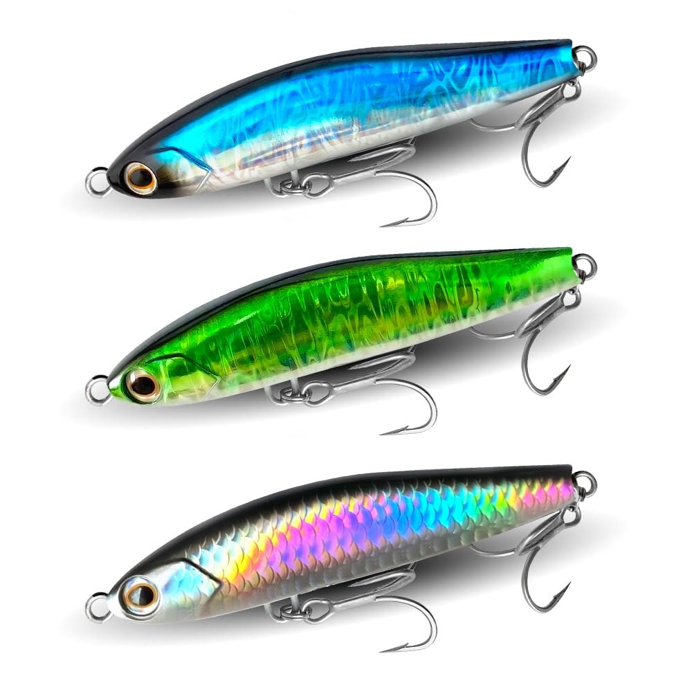 GULULUT Fishing Lures for Freshwater and Saltwater, Lipless Crankbait, Lifelike and Shining Fishing Baits to Improve Fishing Efficiency, Suitable for Bass Trout Catfish Pike Walleye, Gift for Men