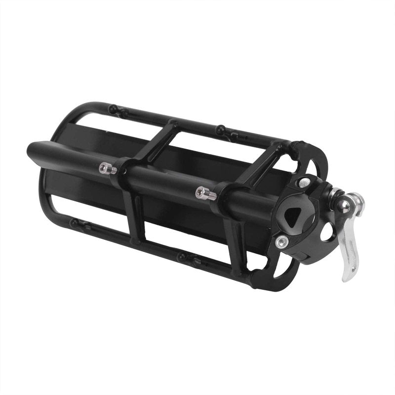 Adjustable Aluminum Alloy Retractable Bike Cargo Pannier Rack - Quick Release Mountain & Road Bike Carrier - 22 lbs Universal Rear Seat Post Rack