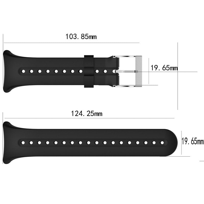 Band for Garmin Swim, Soft Silicone Replacement Band Strap for Garmin Swim (No Tracker)