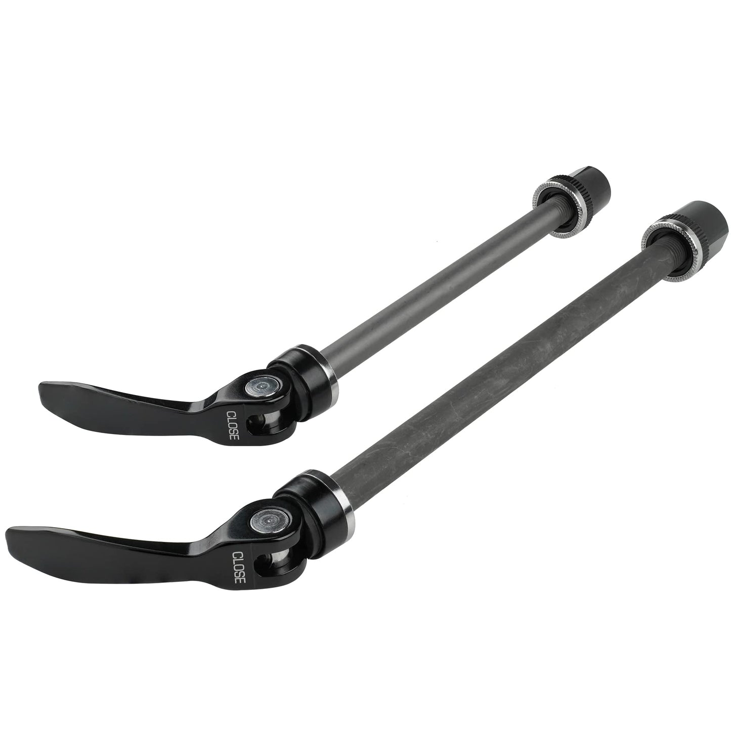 CyclingDeal Road Mountain Bike Bicycle Wheel Hub Quick Release Skewers Axles Set 9mm 10mm - Front 9mm x 135mm; Rear 10mm x 170mm