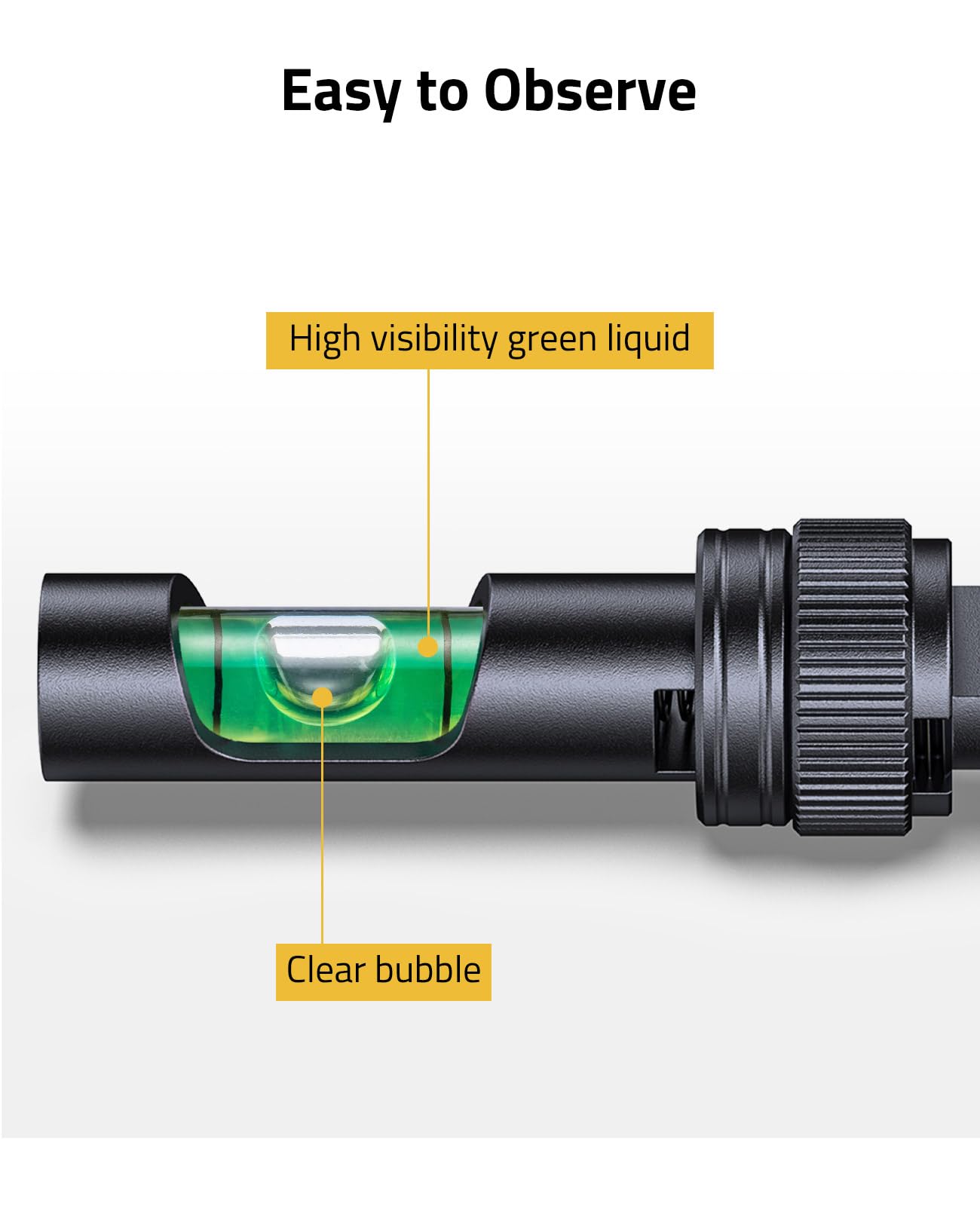 CVLIFE Fold Away Scope Leveling Kit - Precision Scope Leveling Tool with Picatinny Anti-Cant Bubble Level