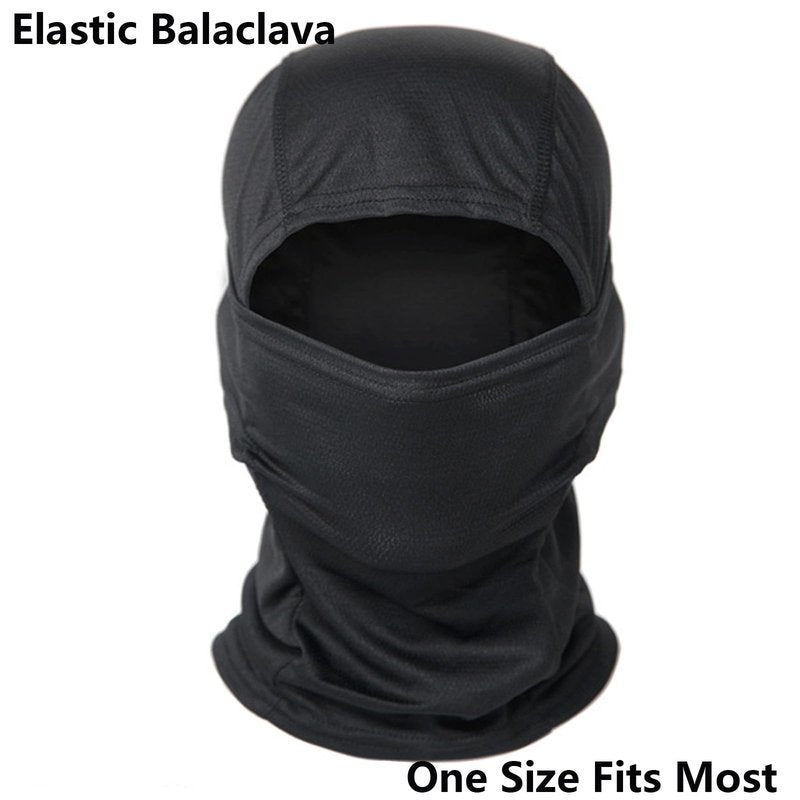 VPZenar Tactical Airsoft Vest, Black Lightweight Sports Training Plate Vest with Detachable Pouches and Cap,Gloves,Balaclava for Men, Tactical Airsoft Gear