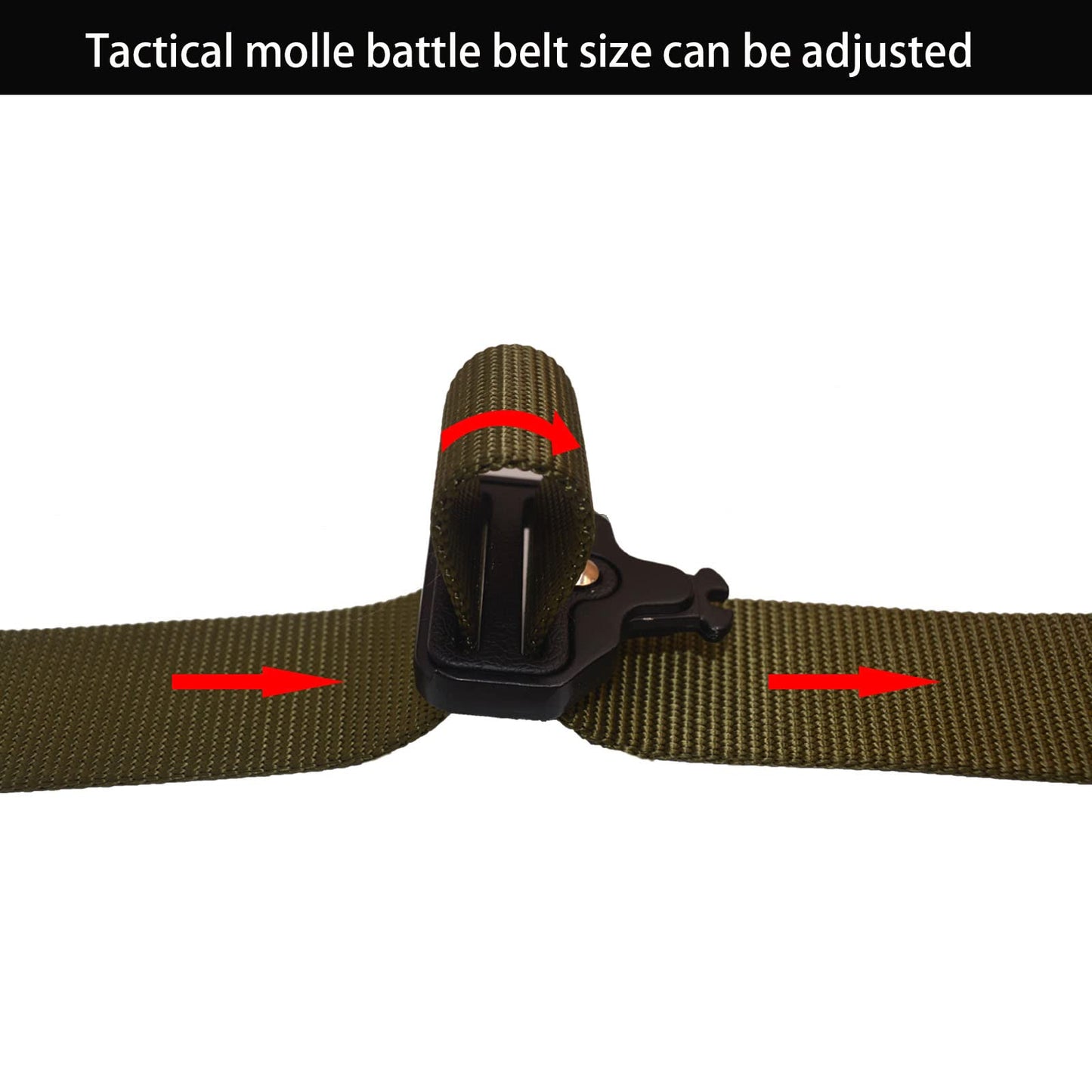 Ratulie Tactical Battle Belt Set Molle Belts Hunting Game Belts