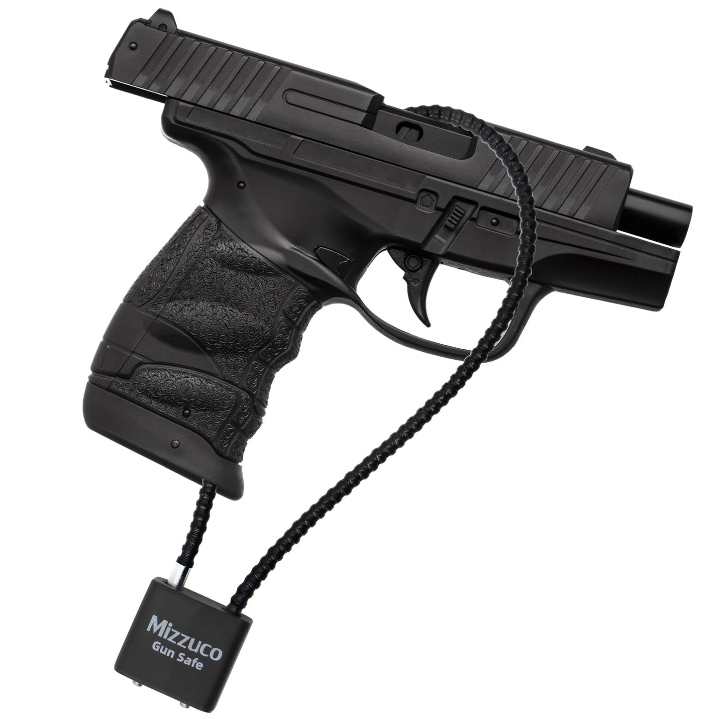 Cable Gun Locks with Keys Simple Operation 15" Compatible with Pistols, Handguns, Rifles, and Shotguns, Home and Storage for Firearm Locking and Safety 5PCS
