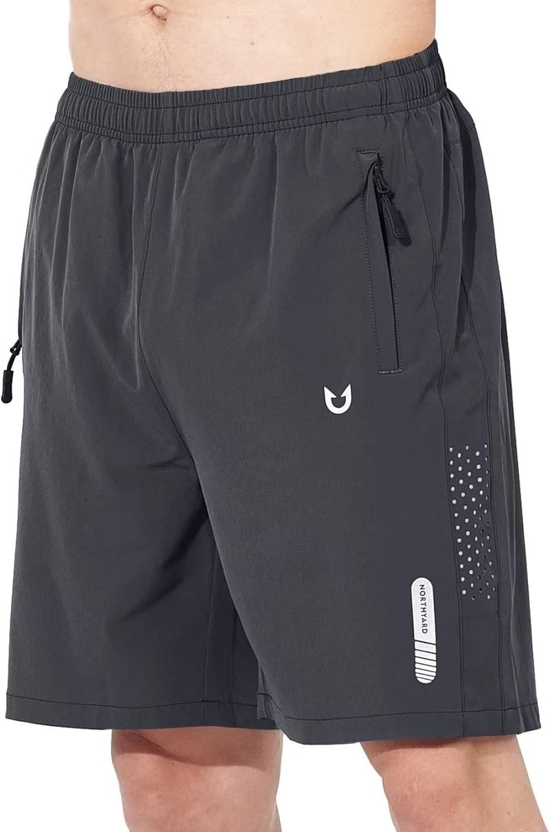 Men's Athletic Running Shorts - Quick Dry Lightweight Gym Workout Shorts | 5"/7"/9" Options