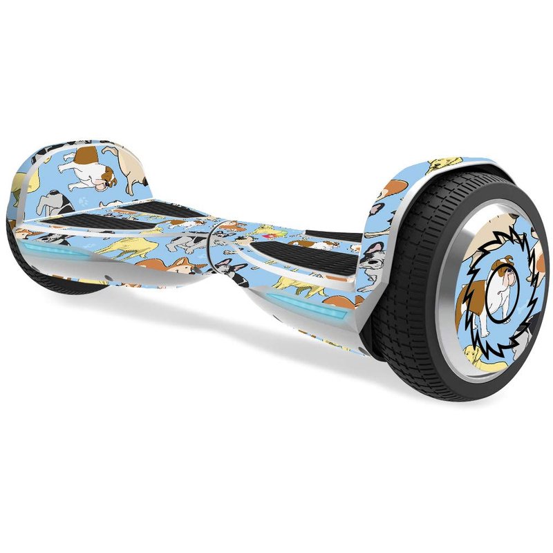 MightySkins Skin Compatible with Razor Hovertrax 1.5 Hover Board - Puppy Party | Protective, Durable, and Unique Vinyl Decal wrap Cover | Easy to Apply, Remove, and Change Styles | Made in The USA
