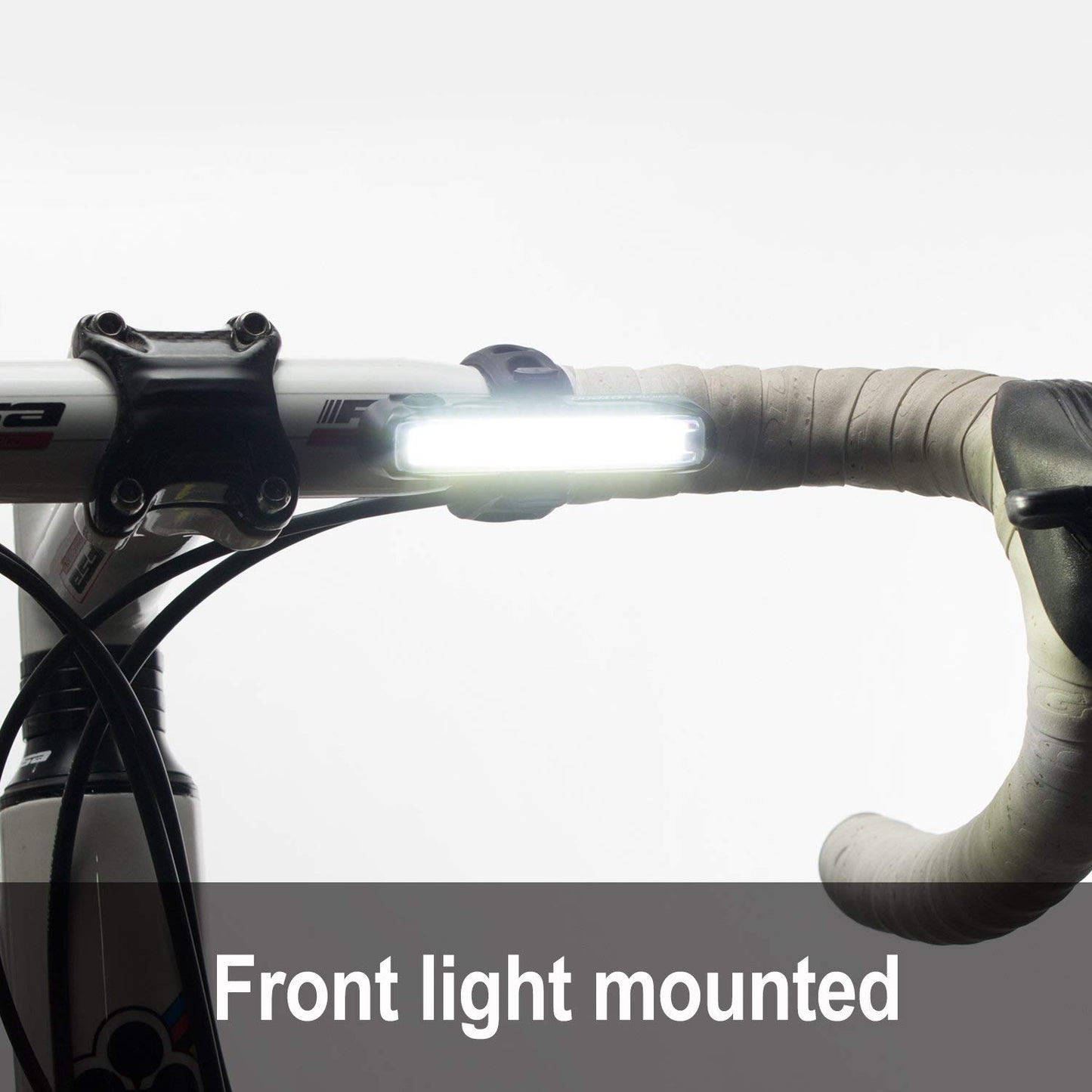 Cygolite Hotrod Front– 110 Lumen Bike Light– 3 Night & 3 Daytime Modes– Sleek Durable Design –IP64 Water Resistant– Sturdy Flexible Mount– USB Rechargeable Front Light– for Road & Commuter Bicycles