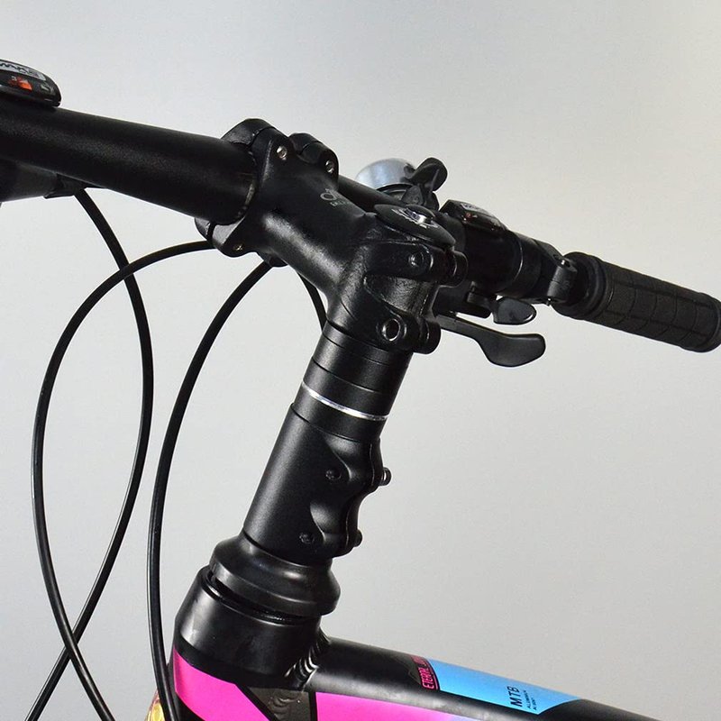 CYSKY Bike Stem Riser Bicycle Handlebar Extender 1 1/8 inch Aluminium Alloy Adjustable Handlebar Riser Adapter for Mountain Bike, Road Bike, MTB, BMX, Fixie