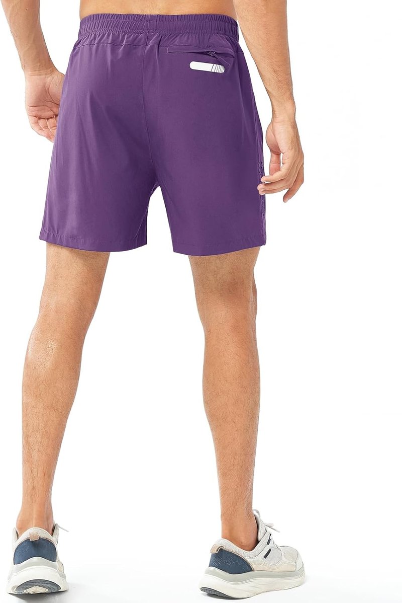 Men's Athletic Running Shorts - Quick Dry Lightweight Gym Workout Shorts | 5"/7"/9" Sizes for Basketball & Tennis